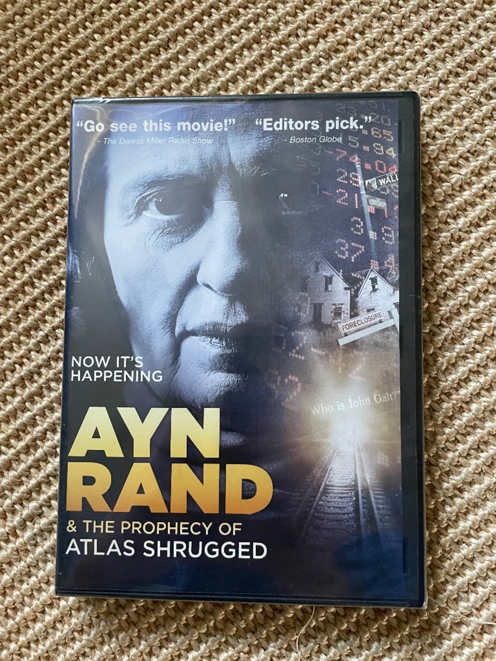 AYN Rand & The Prophecy of Atlas Shrugged DVD Brand New